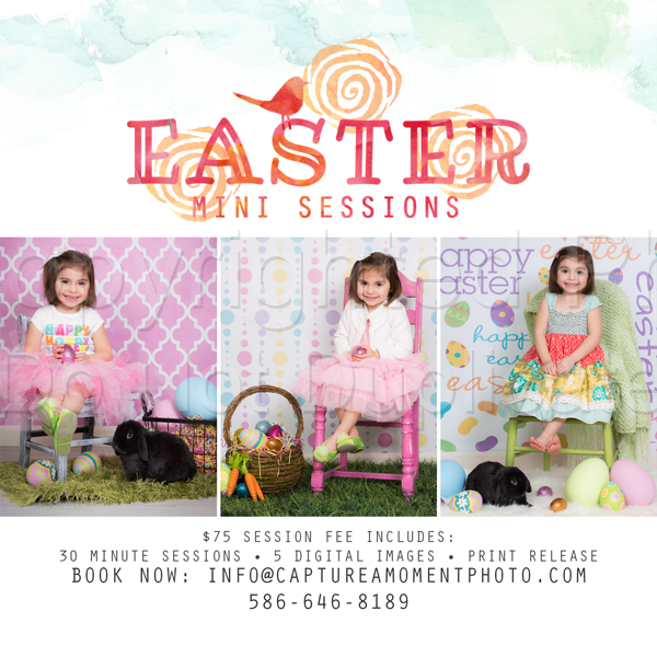 Easter Mini Sessions are HERE! 